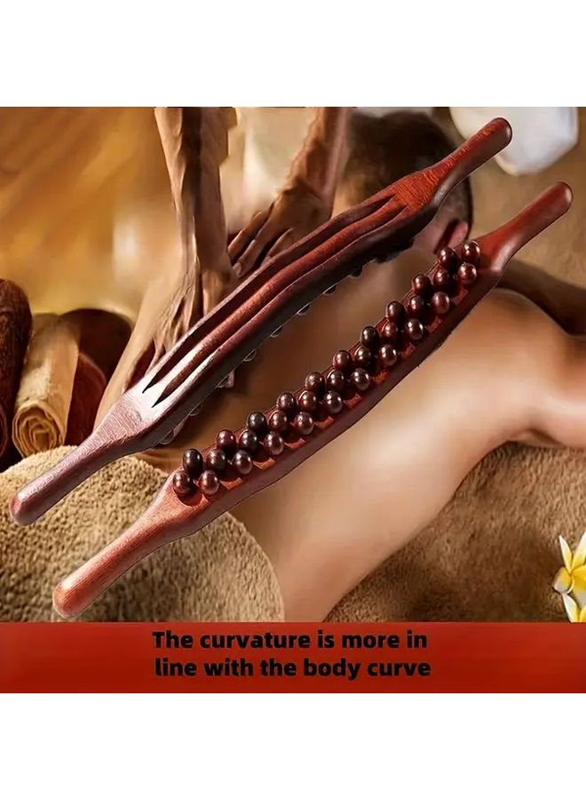 59 Beads Massage Bar Tool For Muscle Shaping Back Neck Waist Hands Legs Relaxation - Image 1
